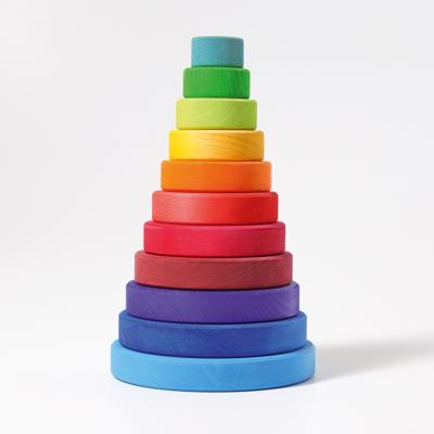 Grimm's Houten Stapeltoren Regenboog