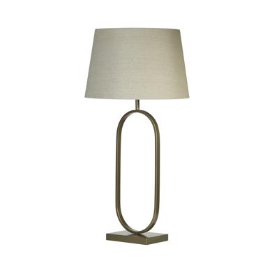 Searchlight TafellampModish brons met creme kap - EU94102NA