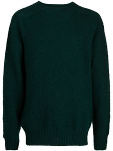 YMC pull Suedehead en laine - Vert