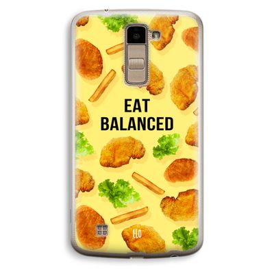 Eat Balanced: LG K10 (2016) Transparant Hoesje
