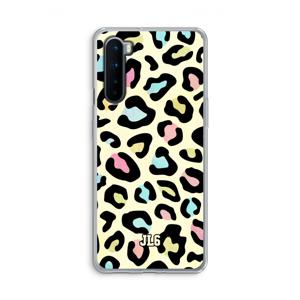 Leopard pattern: OnePlus Nord Transparant Hoesje