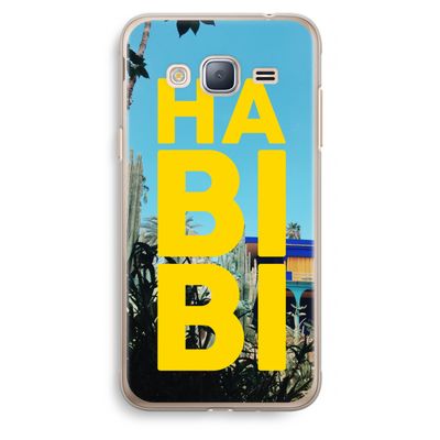 Habibi Majorelle : Samsung Galaxy J3 (2016) Transparant Hoesje