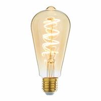 Highlight Lamp LED ST64 9W 650LM 2200K Dimbaar Amber - thumbnail