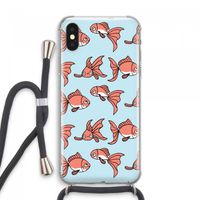 Blub: iPhone XS Max Transparant Hoesje met koord