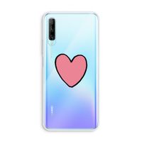 Hartje: Huawei P Smart Pro Transparant Hoesje