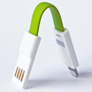 inCharge Micro-USB naar USB kabeltje zwart/wit
