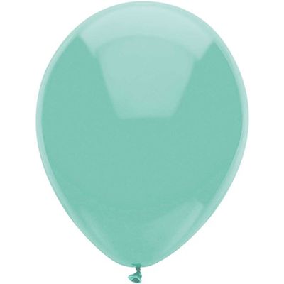 Ballonnen - mintgroen - verjaardag/thema feest - 100x stuks - 29 cm
