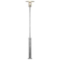 KonstSmide Landelijke buitenlantaarnMode 220cm zinkgrijs - 663-320