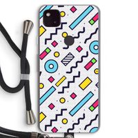 8-bit N°8: Pixel 4a 5G Transparant Hoesje met koord