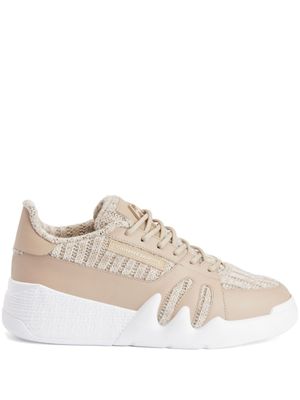 Giuseppe Zanotti baskets mi-montantes Talon - Tons neutres
