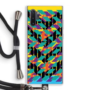 Skew Bee 1: Samsung Galaxy Note 10 Plus Transparant Hoesje met koord