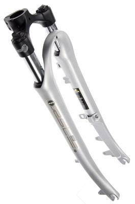 Rst verende voorvork urban t40 28" zilver glans (ook e-bike) 3860420