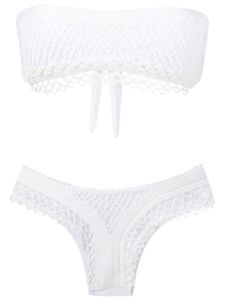 Amir Slama bikini en tricot - Blanc