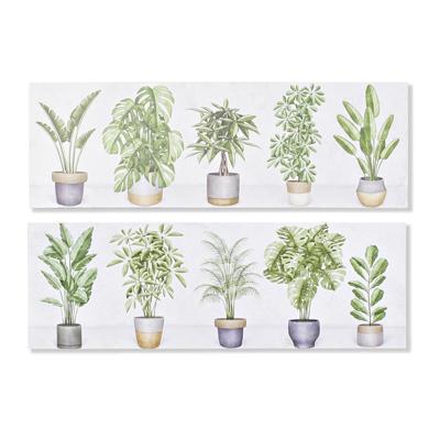 Canvas DKD Home Decor Pijnboom Canvas 90 x 1,5 x 30 cm