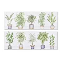 Canvas DKD Home Decor Pijnboom Canvas 90 x 1,5 x 30 cm