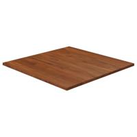 vidaXL Tafelblad vierkant 60x60x1,5cm behandeld eiken donkerbruin