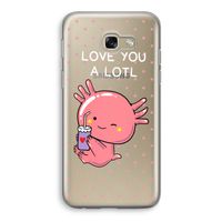 Love You A Lotl: Samsung Galaxy A5 (2017) Transparant Hoesje