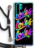 Loves: Huawei P30 Pro Transparant Hoesje met koord