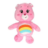 Pluche Troetelbeertje knuffel roze 28 cm - Knuffelpop - thumbnail