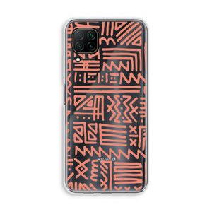 Marrakech Pink: Huawei P40 Lite Transparant Hoesje