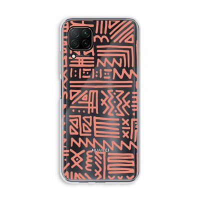 Marrakech Pink: Huawei P40 Lite Transparant Hoesje