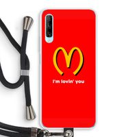 I'm lovin' you: Huawei P Smart Pro Transparant Hoesje met koord