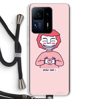Hartje: Xiaomi Mi Mix 4 Transparant Hoesje met koord