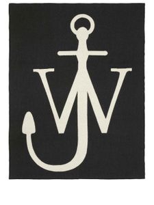 JW Anderson couverture à patch logo - Blanc