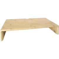 Sigel SA208 Monitorverhoging Eyestyle (b x h x d) 50 x 8 x 19.50 cm Bamboe Beige