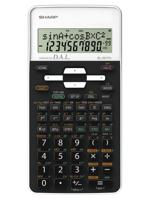 Citizen SH-EL531THWH Calculator Sharp EL531THWH Zwart-wit Wetenschappelijk - thumbnail
