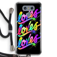 Loves: LG G6 Transparant Hoesje met koord