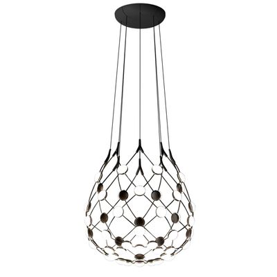 Luceplan - Mesh D86 Ø55cm LED hanglamp zwart
