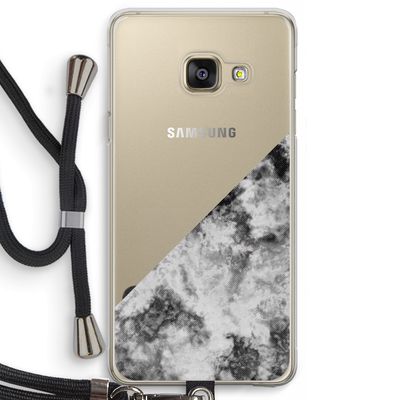 Onweer: Samsung Galaxy A3 (2016) Transparant Hoesje met koord