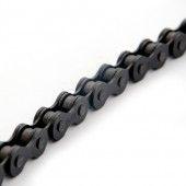 Simson fietsketting normaal basic - 112 schakels, 1/2"x1/8", voor stadsfietsen zonder versnelling en met naafversnelling - zwart