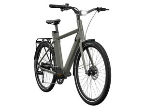 CRIVIT Urban elektrische fiets 3.0 X kettingaandrijving (Olive Green)