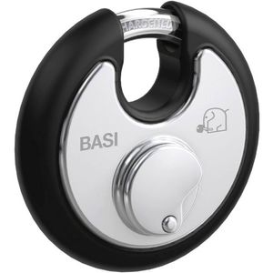 Basi 6100-7020-SCHW Hangslot Verschillend sluitend Zwart