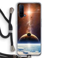 Omicron 2019: OnePlus Nord CE 5G Transparant Hoesje met koord