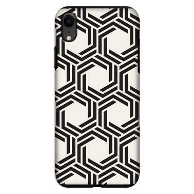 Geometrisch patroon: iPhone XR Tough Case