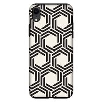 Geometrisch patroon: iPhone XR Tough Case