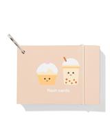 HEMA Flashcards Met Ring A7 Koffie - 50 Stuks