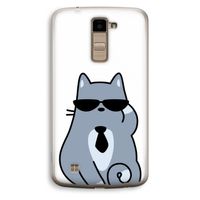 Cool cat: LG K10 (2016) Transparant Hoesje