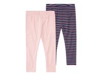 lupilu Baby leggings (50/56, Roze/blauw) - thumbnail