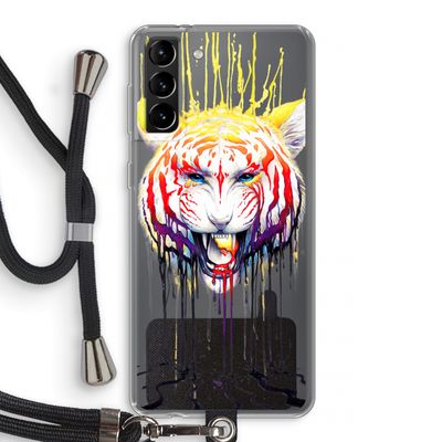 Fading: Samsung Galaxy S21 Plus Transparant Hoesje met koord