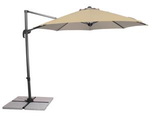 Schneider Zweefparasol Ø300 cm (Houtkleurig flex)