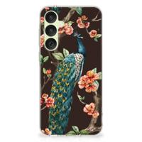 Samsung Galaxy A35 | TPU Hoesje | Pauw met Bloemen