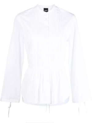 ASPESI chemise à design péplum - Blanc
