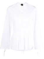 ASPESI chemise à design péplum - Blanc