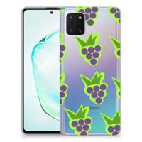 Samsung Galaxy Note 10 Lite | Siliconen Case | Druiven
