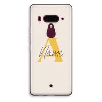 Amber Script: HTC U12+ Transparant Hoesje