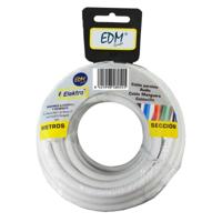 Kabel Coaxiale Antenne TV EDM 28112 Wit 10 m 2 x 1,5 mm Kabel Coaxiale Antenne TV EDM 28112 Wit 10 m 2 x 1,5 mm